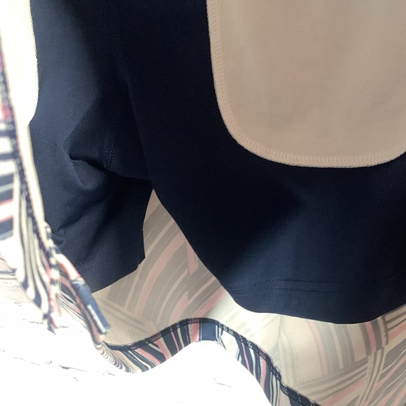 Adidas Womens Ultimate Knit Printed Skort Night Indigo/ True Pink ML Tennis Prep - Picture 6 of 7